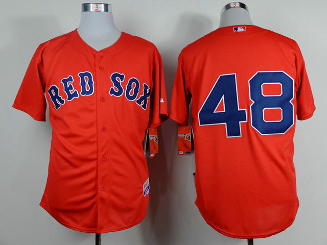 Boston Red Sox 48 SANDOVAL red Cool baseball jerseys