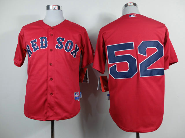 Boston Red Sox 52 Yoenis Cespedes Red MLB Baseball Jersey