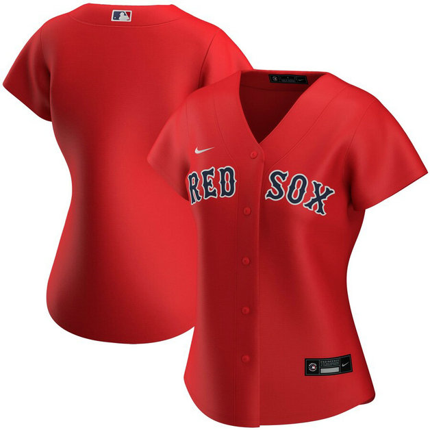 Boston Red Sox Nike Women's Alternate 2020 MLB Team Jersey Red