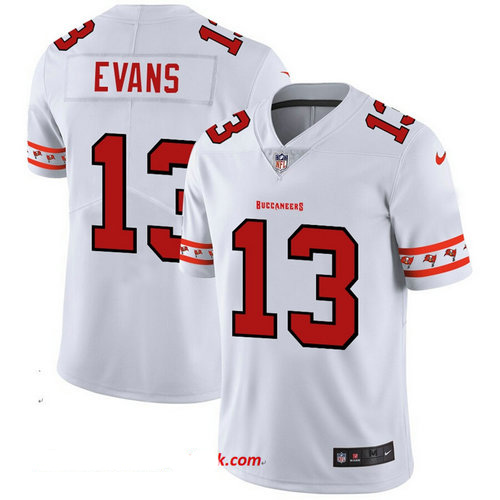 Buccaneers 13 Mike Evans White 2019 New Vapor Untouchable Limited Jersey
