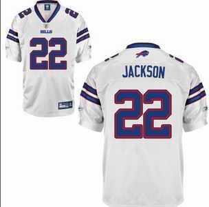 Buffalo Bills #22 Fred Jackson white Jerseys