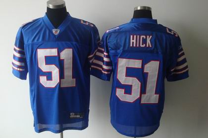 Buffalo Bills #51 hick LIGHT blue