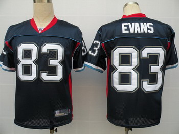 Buffalo Bills #83 Lee Evans Black Jerseys