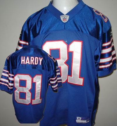 Buffalo Bills 81# James Hardy LIGHT blue