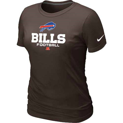 Buffalo Bills Brown Women's Critical Victory T-Shirt