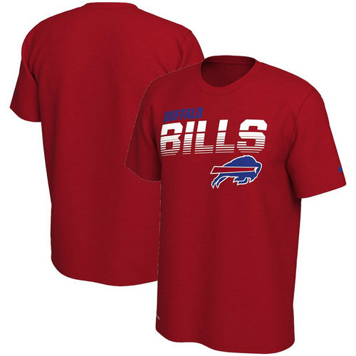 Buffalo Bills Nike Sideline Line Of Scrimmage Legend Performance T-Shirt Red
