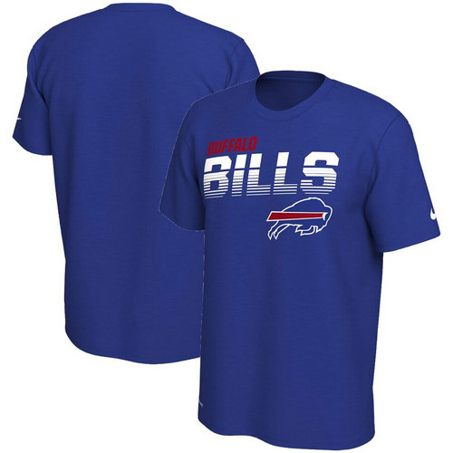 Buffalo Bills Nike Sideline Line Of Scrimmage Legend Performance T-Shirt Royal