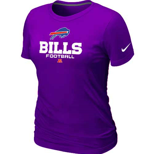 Buffalo Bills Purple Women's Critical Victory T-Shirt