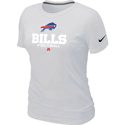 Buffalo Bills White Women's Critical Victory T-Shirt