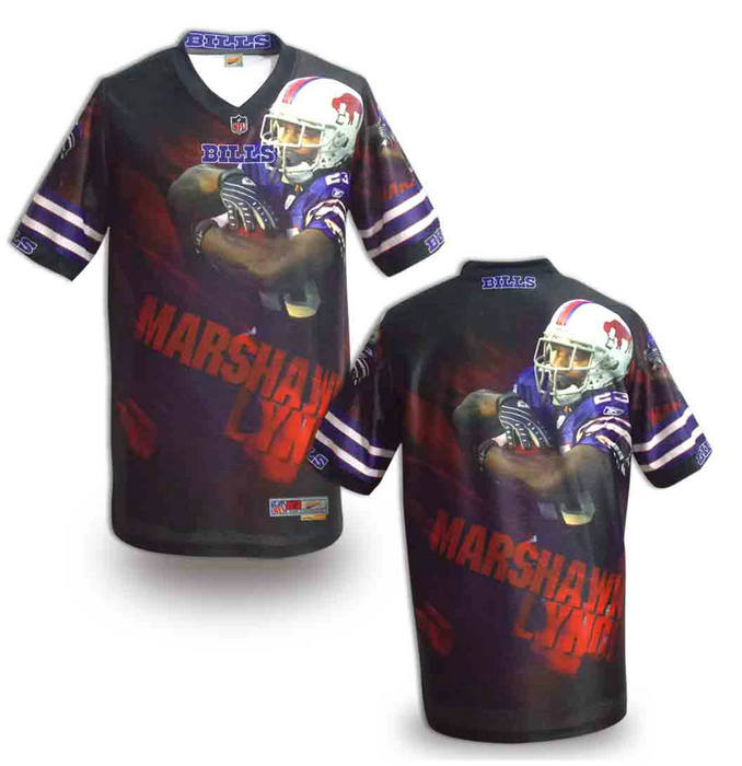 Buffalo Bills blank Fashion NFL jerseys(5)
