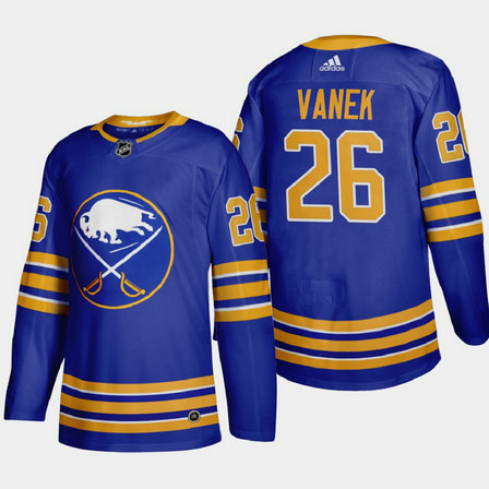 Buffalo Sabres #26 Rasmus Dahlin Men's Adidas 2020-21 Home Authentic Player Stitched NHL Jersey Royal Blue