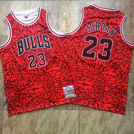 Bulls 23 Michael Jordan Black 1996-97 Hardwood Classics Jersey