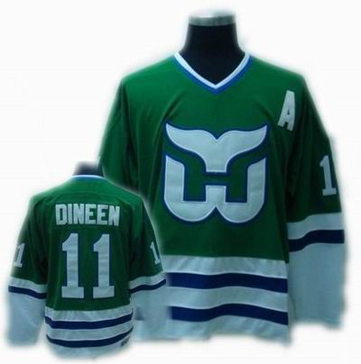 CCM Hartford Whalers jersey #11 Dineen jersey Green