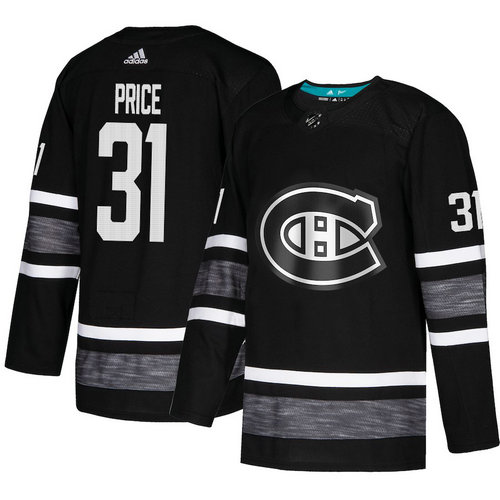 Canadiens #31 Carey Price Black Authentic 2019 All-Star Stitched Hockey Jersey