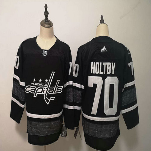Capitals 70 Braden Holtby Black 2019 NHL All-Star Game Adidas Jersey
