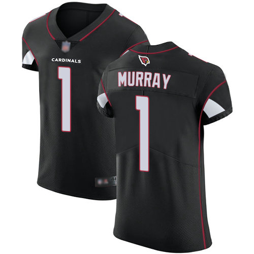 Cardinals #1 Kyler Murray Black Alternate Men's Stitched Football Vapor Untouchable Elite Jersey