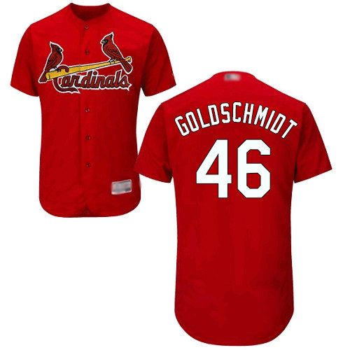 Cardinals #46 Paul Goldschmidt Red Flexbase Authentic Collection Stitched Baseball Jersey