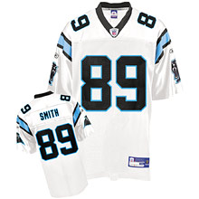 Carolina Panthers 89# Steve Smith White