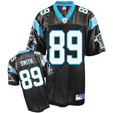 Carolina Panthers 89# Steve Smith black