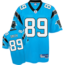 Carolina Panthers 89# Steve Smith blue