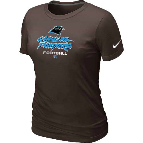 Carolina Panthers Brown Women's Critical Victory T-Shirt