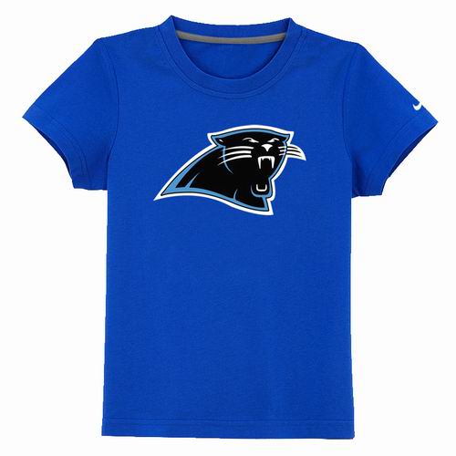 Carolina Panthers Sideline Legend Authentic Logo Youth T-Shirt  Blue