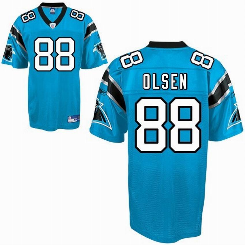 Carolina Panthers jersey #88 Greg Olsen Jersey light blue