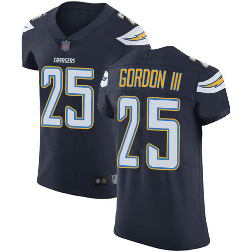 Chargers #25 Melvin Gordon III Navy Blue Team Color Men's Stitched Football Vapor Untouchable Elite Jersey