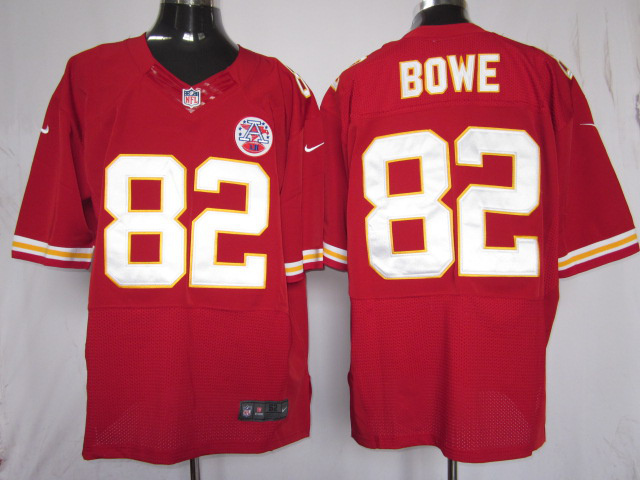 Cheap Nike NFL Jerseys Nike Kansas City Chiefs 82 BOWE Elite Team Color Jerseys
