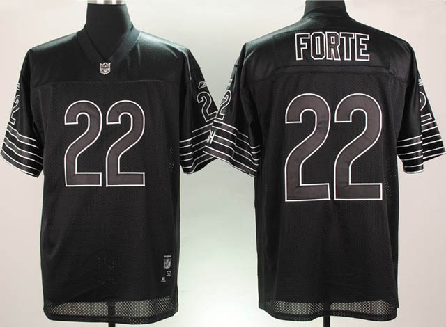 Chicago Bears #22 Forte black jerseys