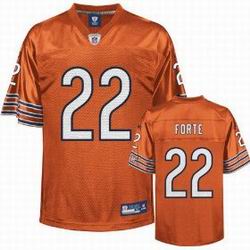 Chicago Bears #22 Matt Forte Orange Jerseys