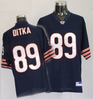 Chicago Bears #89 Mike DITKA blue Jersey