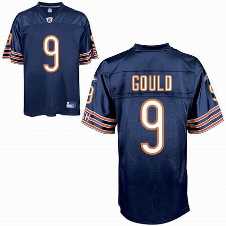Chicago Bears #9 Robbie Gould jerseys blue
