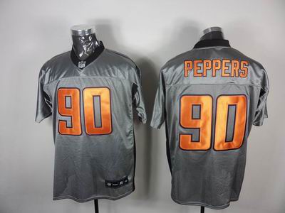 Chicago Bears #90 Julius Peppers Gray shadow jerseys