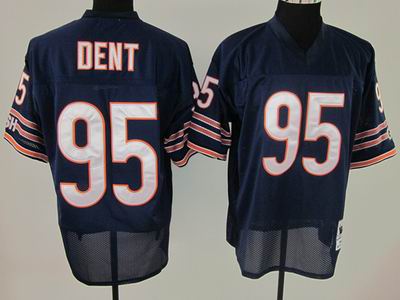 Chicago Bears #95 Richard Dent 1985 blue Football jersey