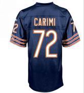 Chicago Bears 72# blue carimi jersey