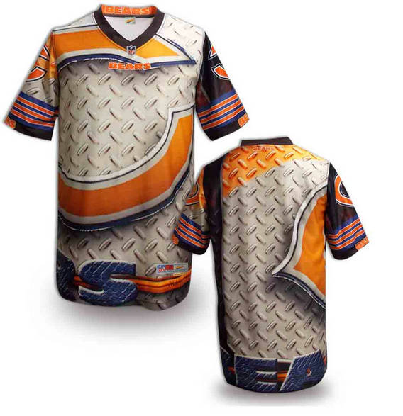 Chicago Bears Blank fashion nfl Jerseys(2)