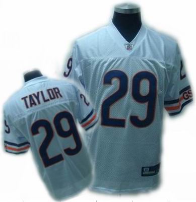 Chicago Bears Chester Taylor Jersey 29# White