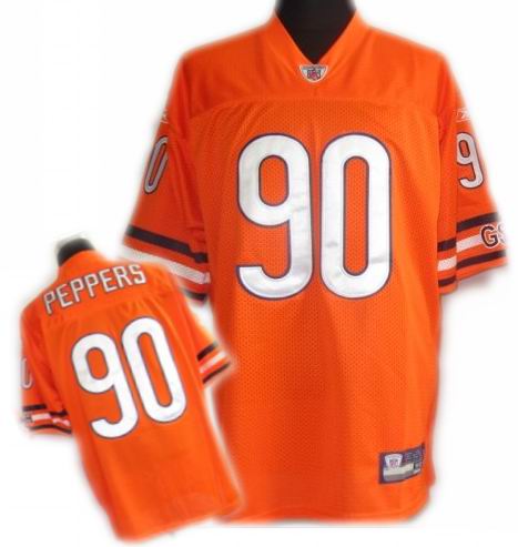Chicago Bears jersey Julius Peppers Jersey #90 orange Jersey