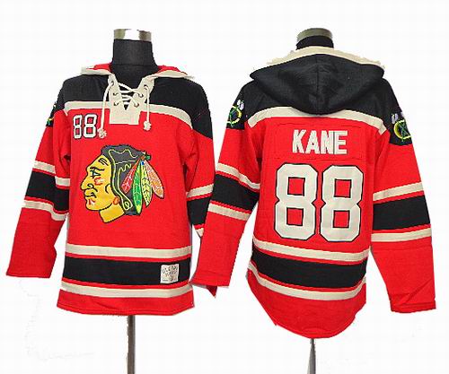 Chicago Blackhawks #88 Patrick Kane red Hoody