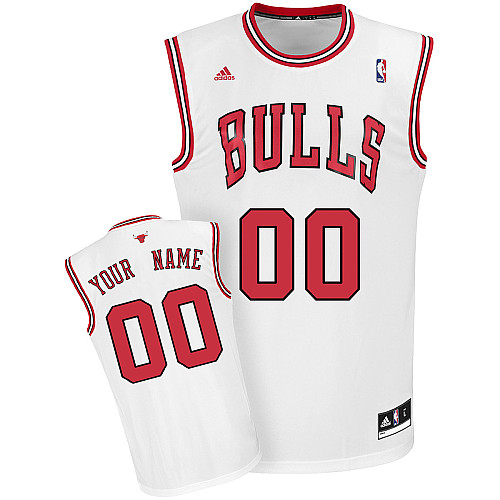 Chicago Bulls Revolution 30 personalized Custom  Home Jersey