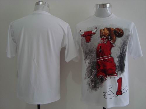 Chicago Bulls white  T Shirts