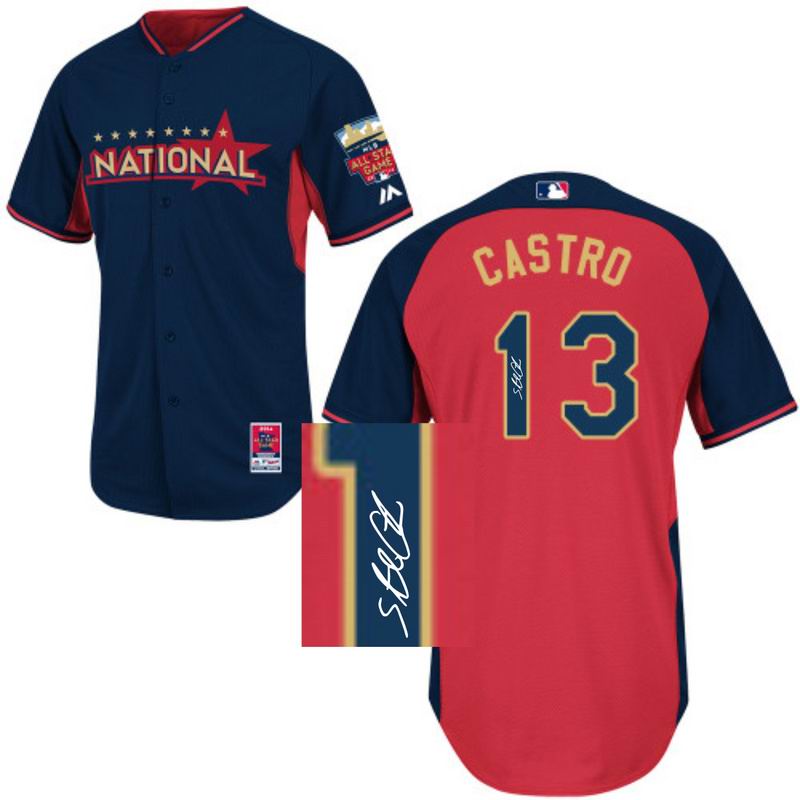 Chicago Cubs #13 Starlin castro National League 2014 All Star Jersey