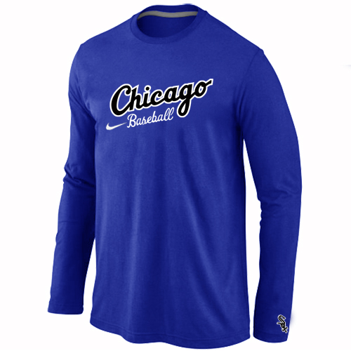 Chicago White Sox Long Sleeve T-Shirt Blue