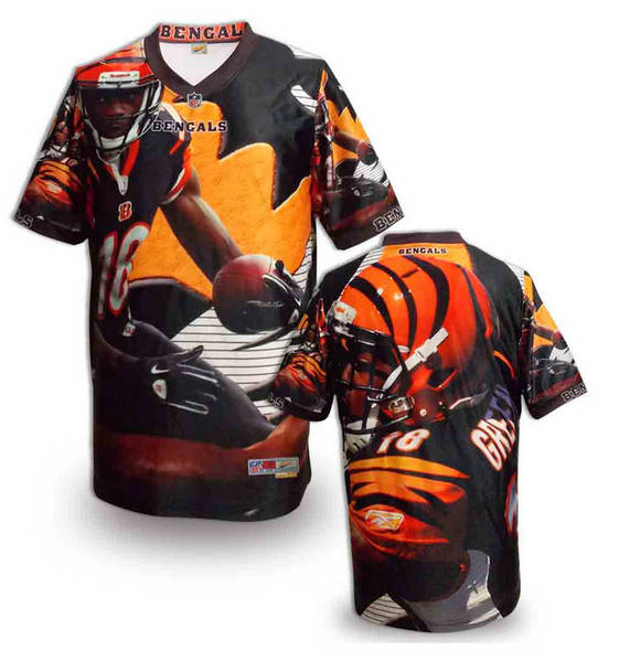 Cincinnati Bengals blank fashion NFL jerseys(11)