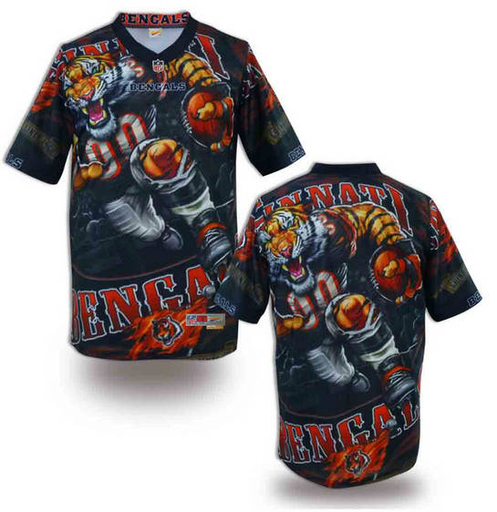 Cincinnati Bengals blank fashion NFL jerseys(3)