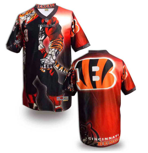 Cincinnati Bengals blank fashion NFL jerseys(5)