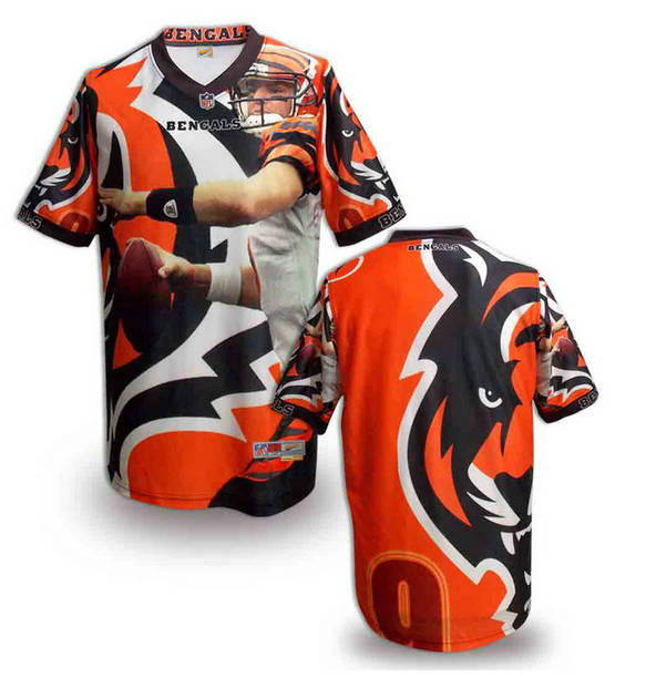 Cincinnati Bengals blank fashion NFL jerseys(7)