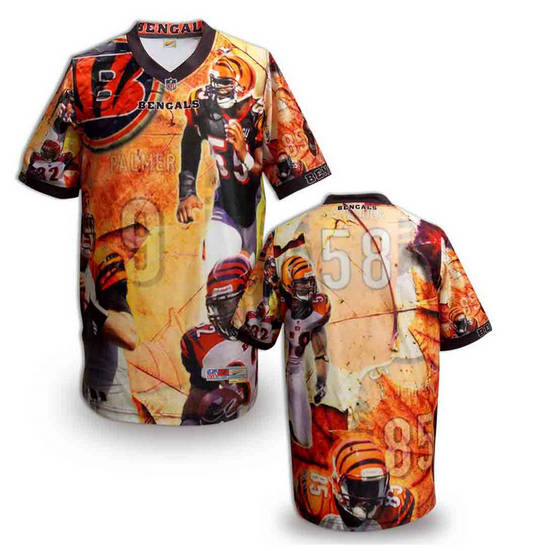 Cincinnati Bengals blank fashion NFL jerseys(9)