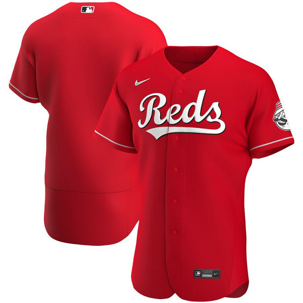 Cincinnati Reds Men's Nike Red Alternate 2020 Authentic MLB Jersey